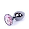 Plug-Jewellery Dark Silver PLUG- Rose